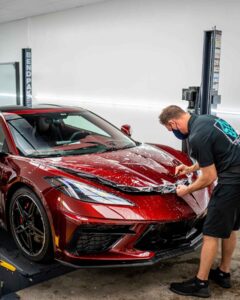 corvette-ppf-install